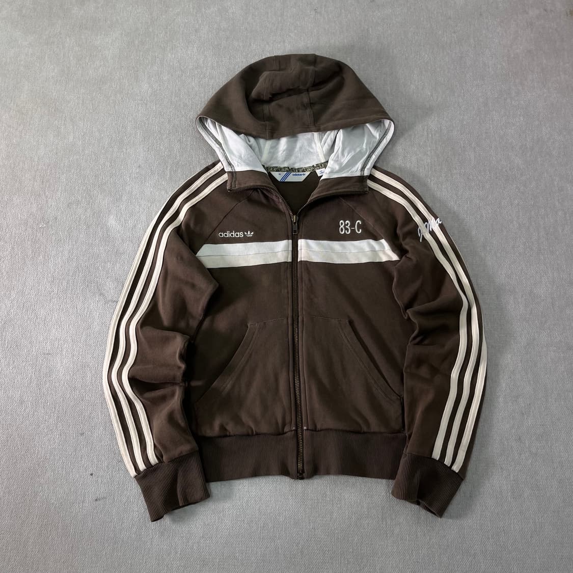 W 95 아디다스 83-C 후드 트랙탑 져지 상품이미지1