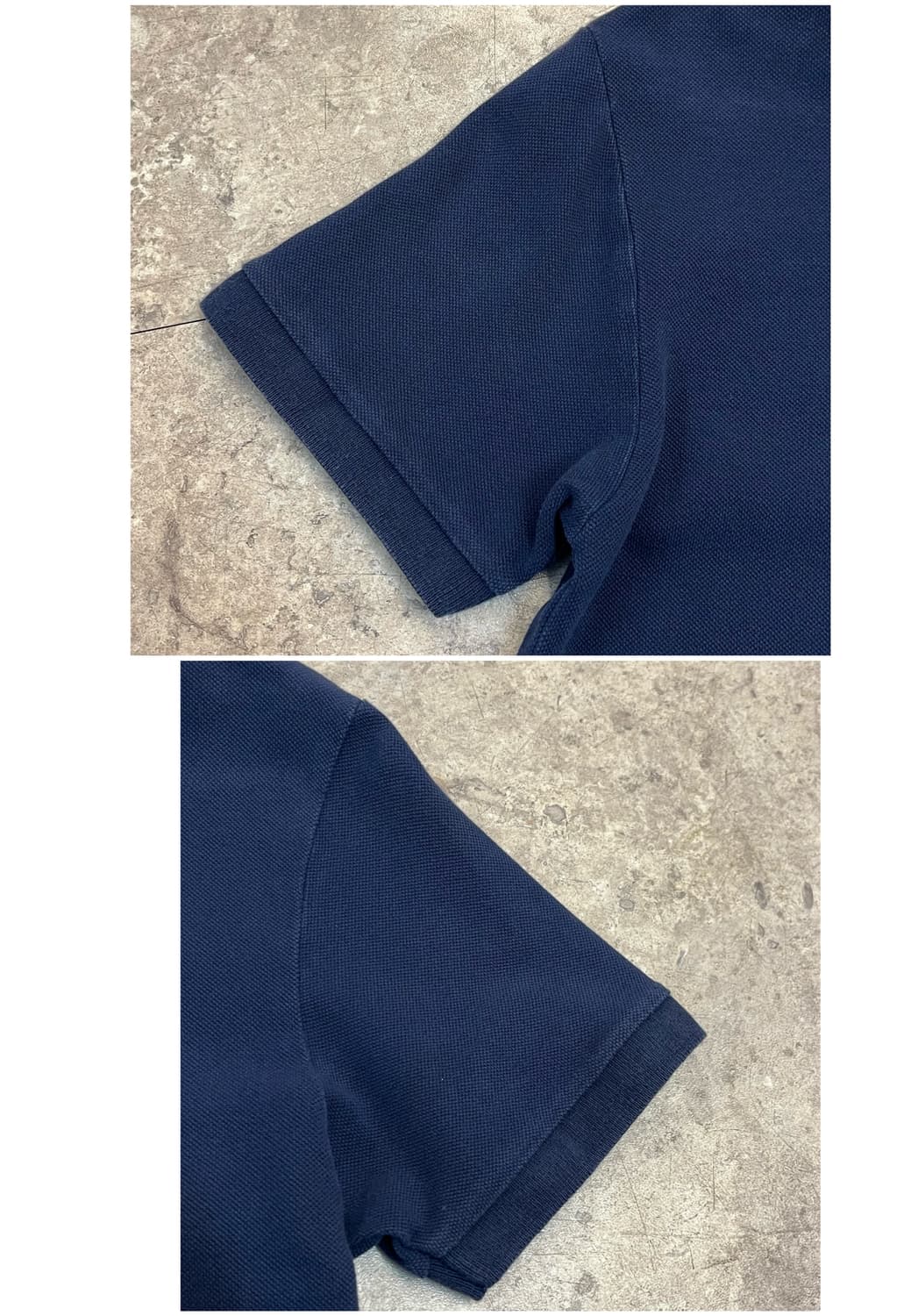 메종키츠네 반팔 카라티 네이비 XS #csz3353 상품이미지9