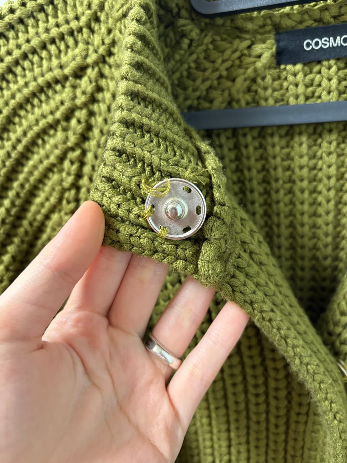 코스모스 헤비 니트 가디건 상품이미지4