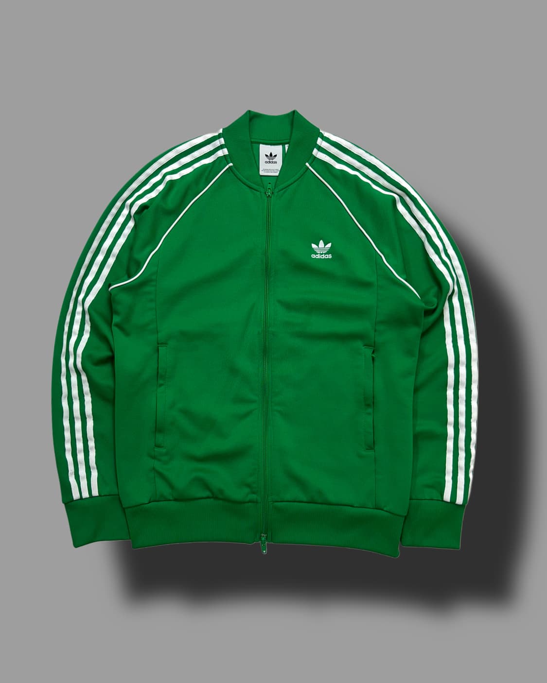 아디다스 그린 슈퍼스타 트랙탑 져지 2XL 상품이미지4