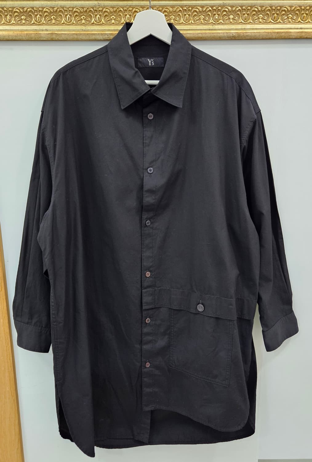 Y's 요지야마모토 셔츠 원피스 상품이미지1