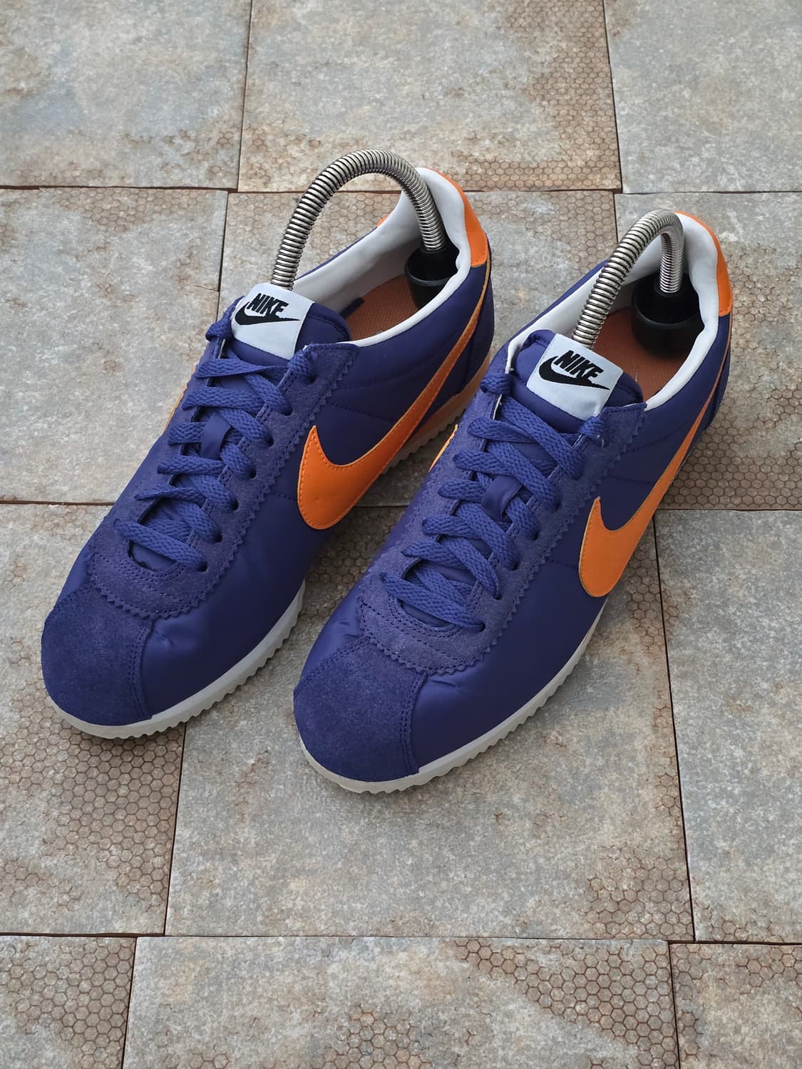 (265)나이키 코르테즈 나일론 퍼플 오렌지 상품이미지1