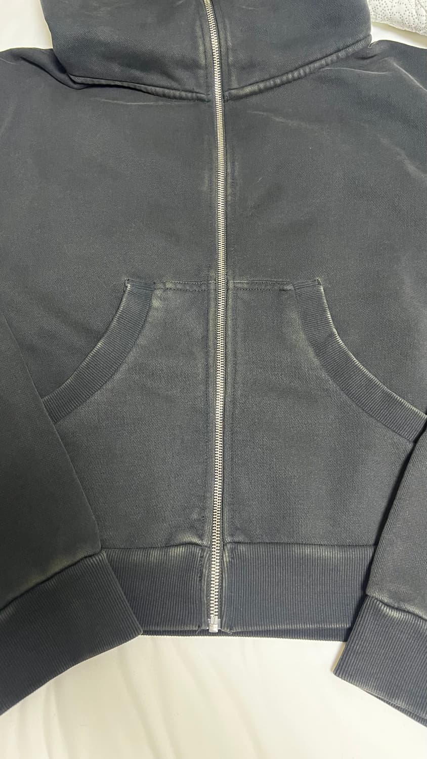 entire studios full zip washed black M 상품이미지1