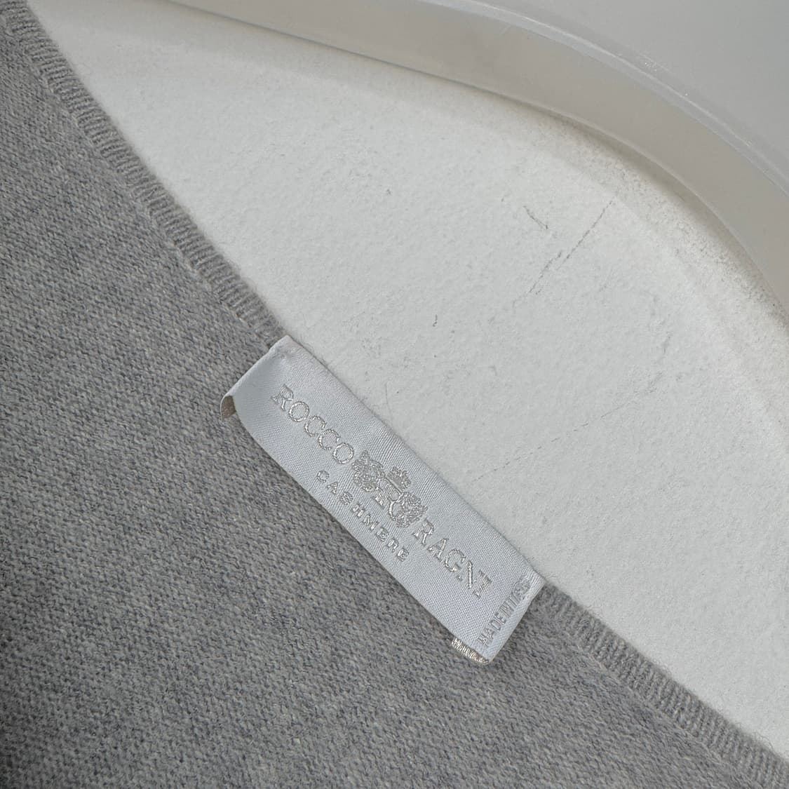 이태리 ROCCO RAGNI 울 캐시 비즈 롱 니트 상품이미지2