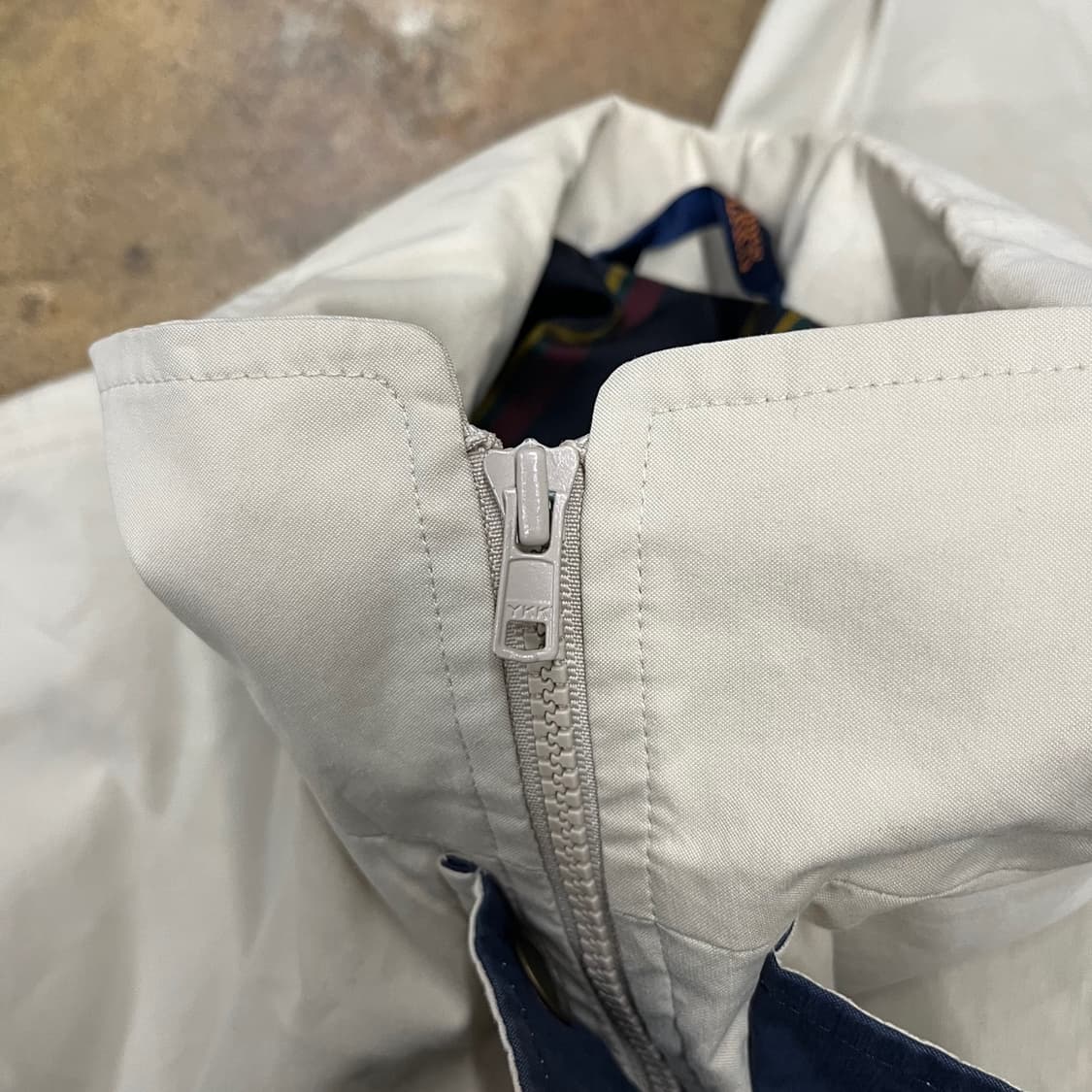 [정품/M] 버버리 아이보리 자켓 점퍼 b18 상품이미지7