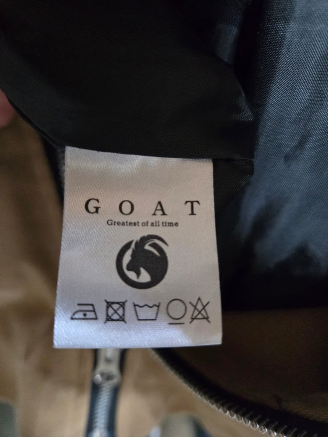 GOAT 카키 브라운 짚업 자켓XL 상품이미지5