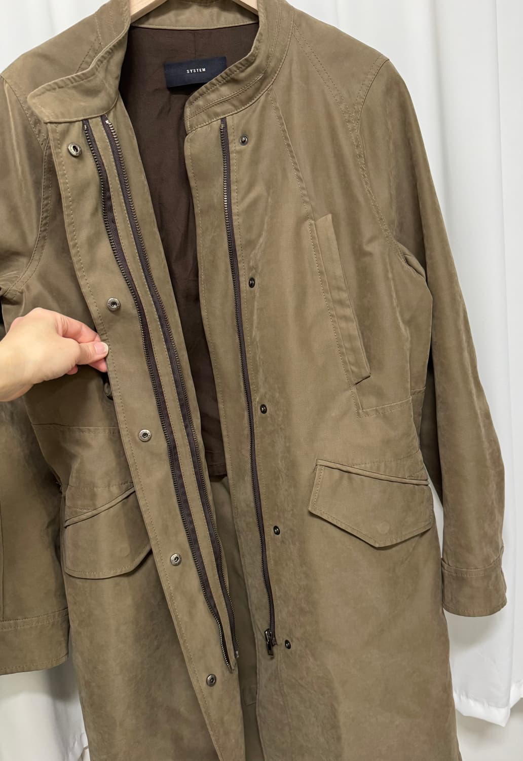한섬 SYSTEM 자켓 상품이미지5