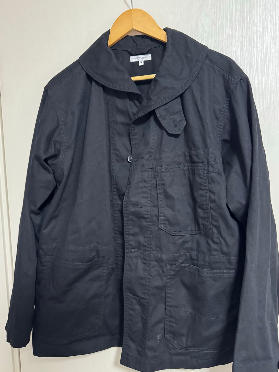 엔지니어드가먼츠 숄카라 유틸리티 자켓 블랙 S 상품이미지2