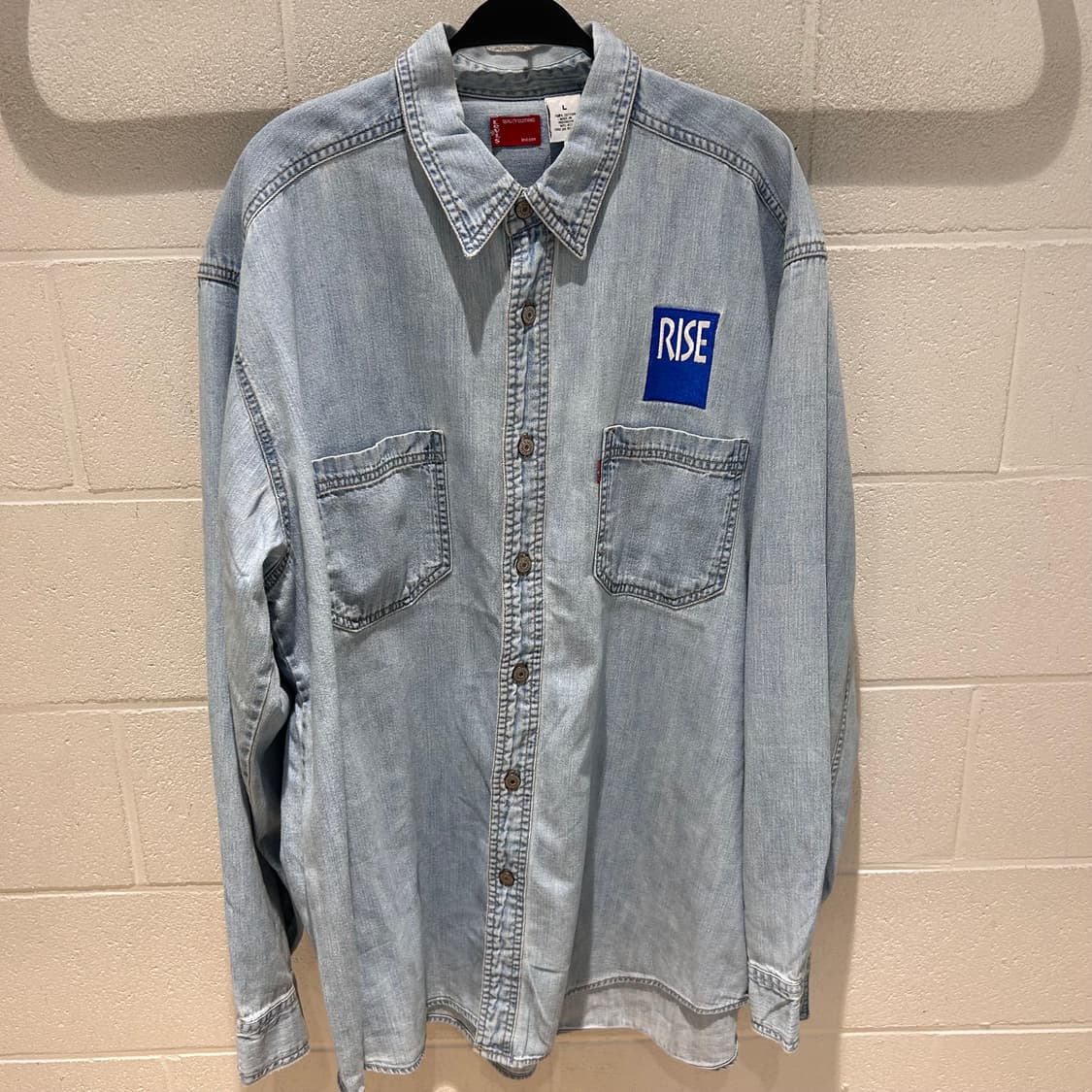 Levis Embroidered Denim Shirts 상품이미지4