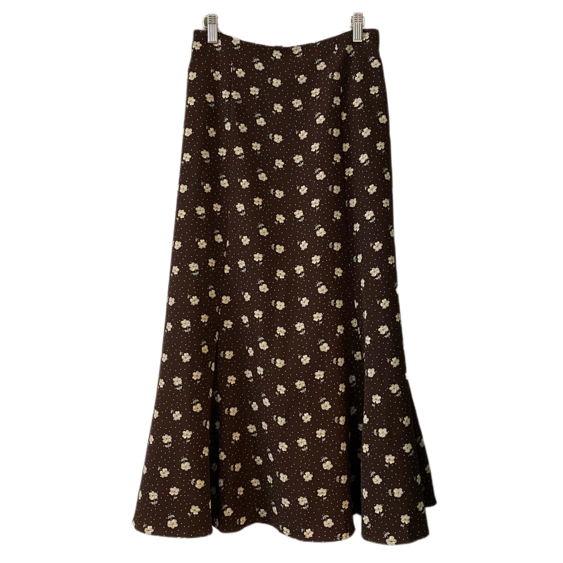 플라워 카라 반팔자켓 머메이드 스커트 세트 상품이미지8