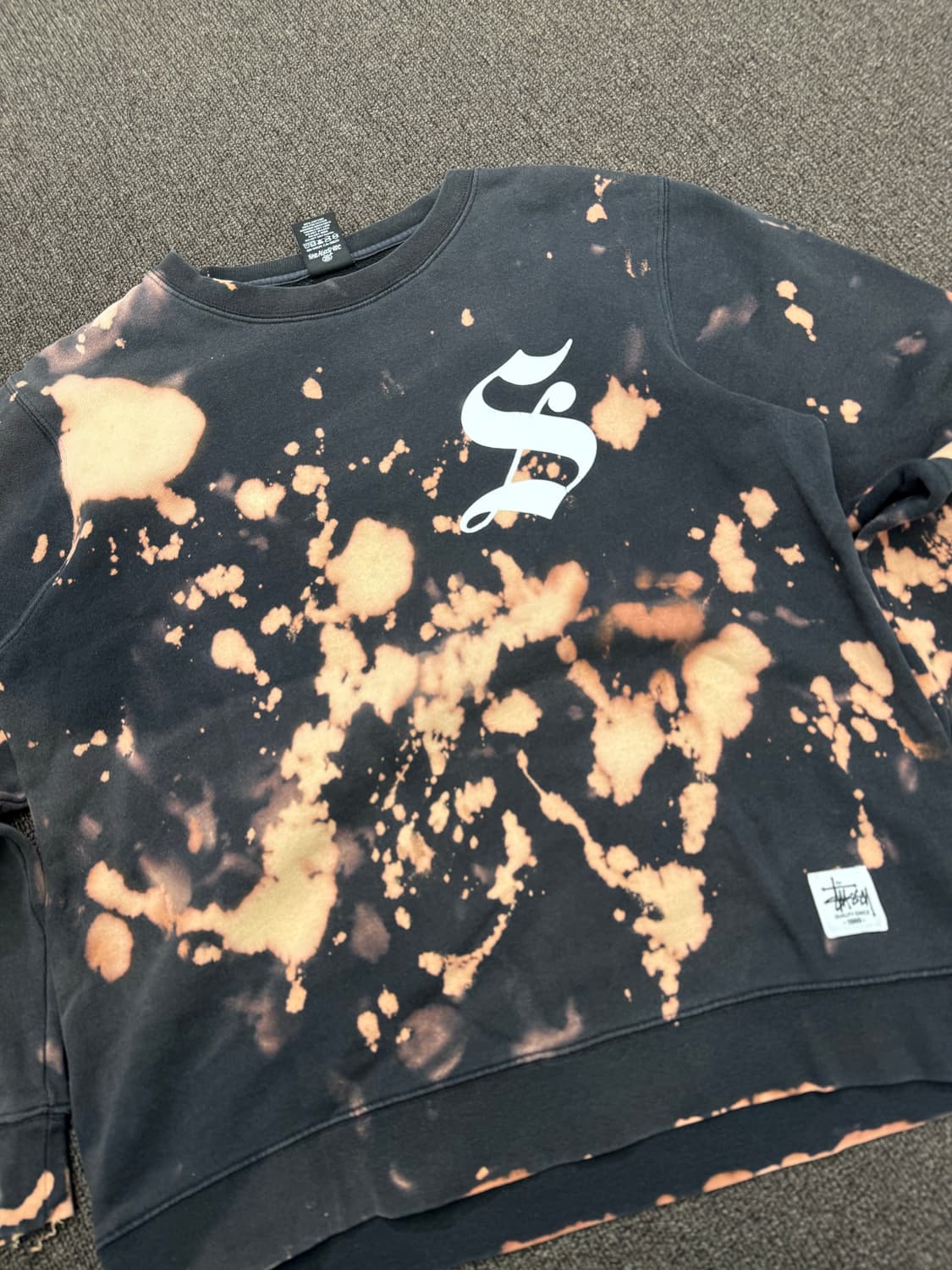 M)스투시 빈티지 타이다이 커스텀 기모 스웻셔츠 상품이미지3