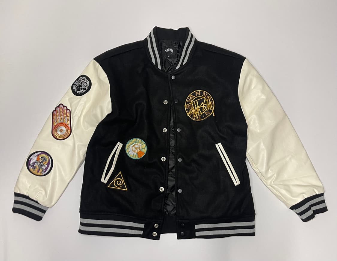 스투시 바시티 자켓 L 상품이미지1