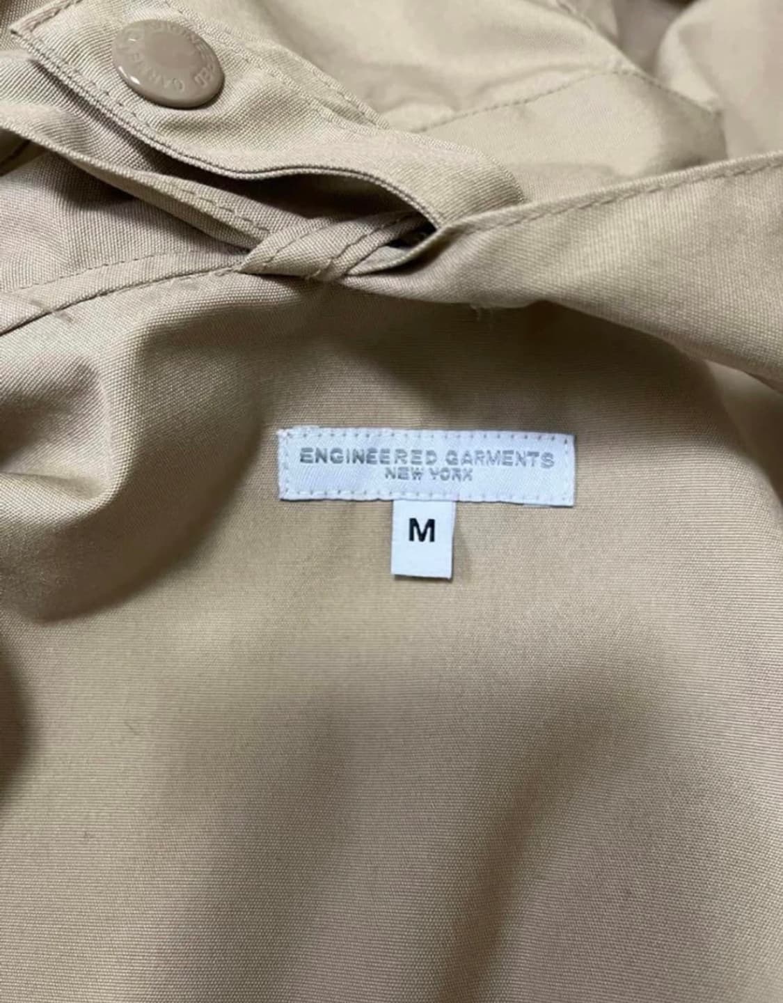 엔지니어드가먼츠 소노 라이더 자켓 베이지 M(105) 상품이미지5