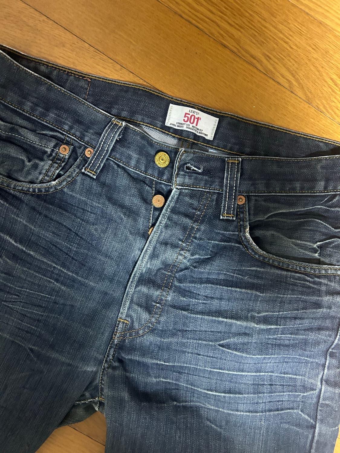 리바이스 501 데님팬츠 상품이미지4