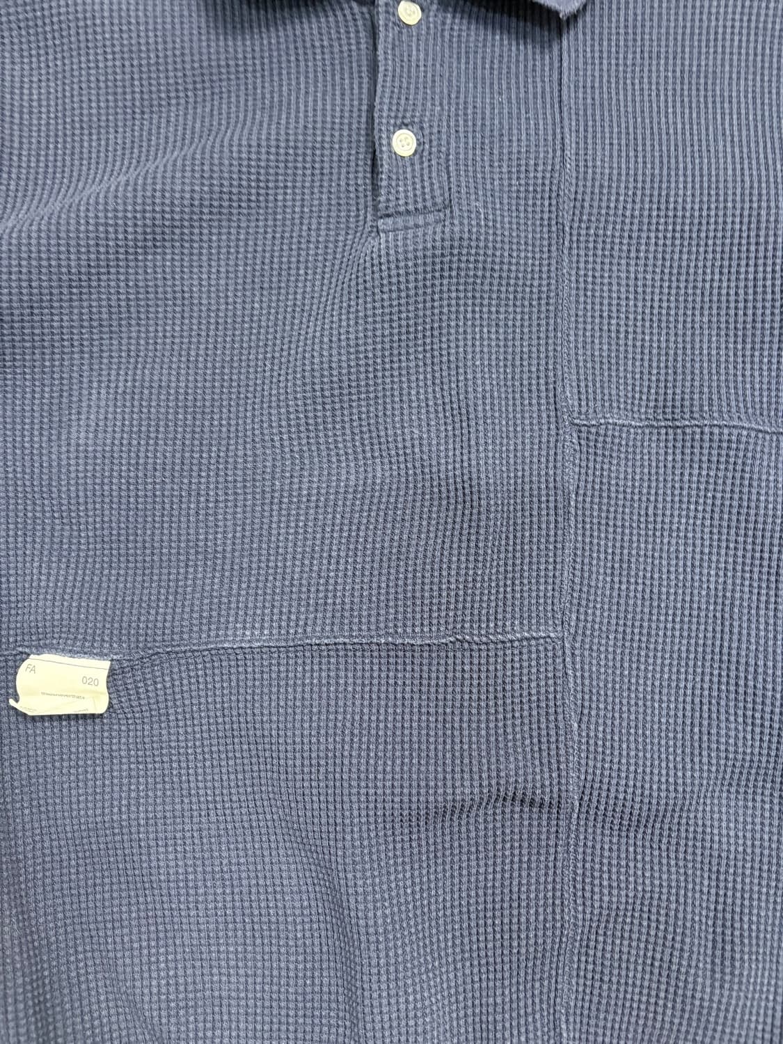 디스이즈네버댓 와플 니트 네이비 상품이미지5