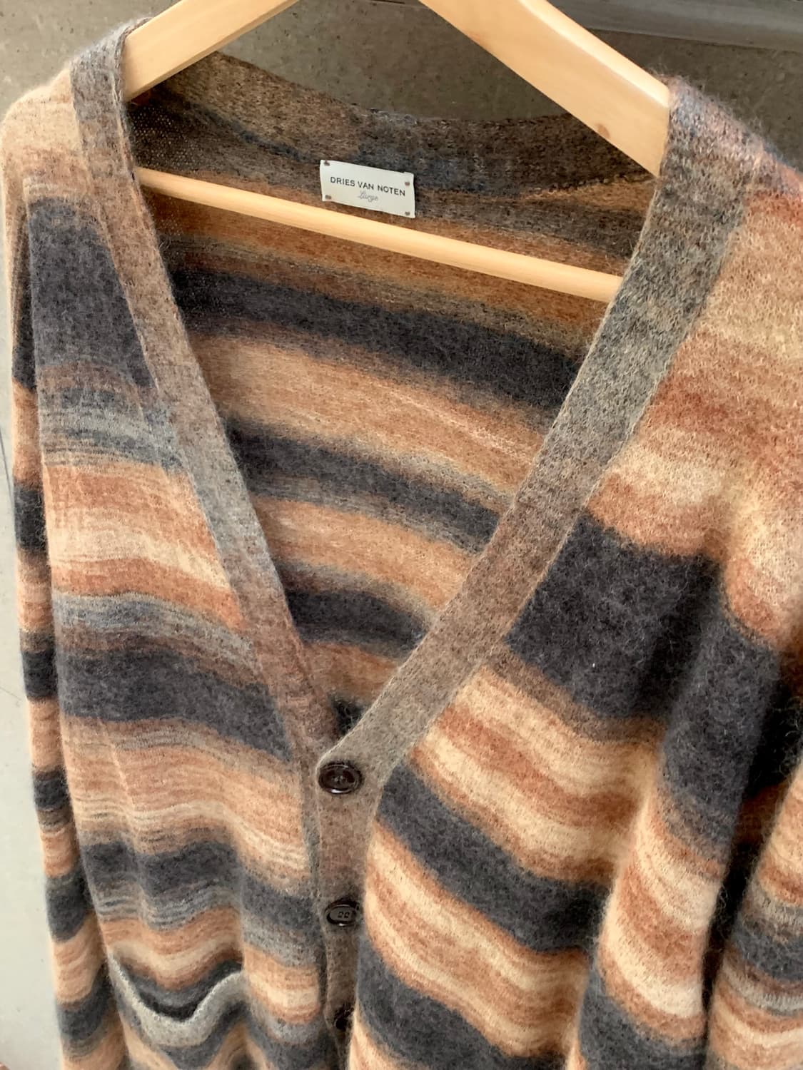 드리스 반 노튼 모헤어 롱가디건 상품이미지6