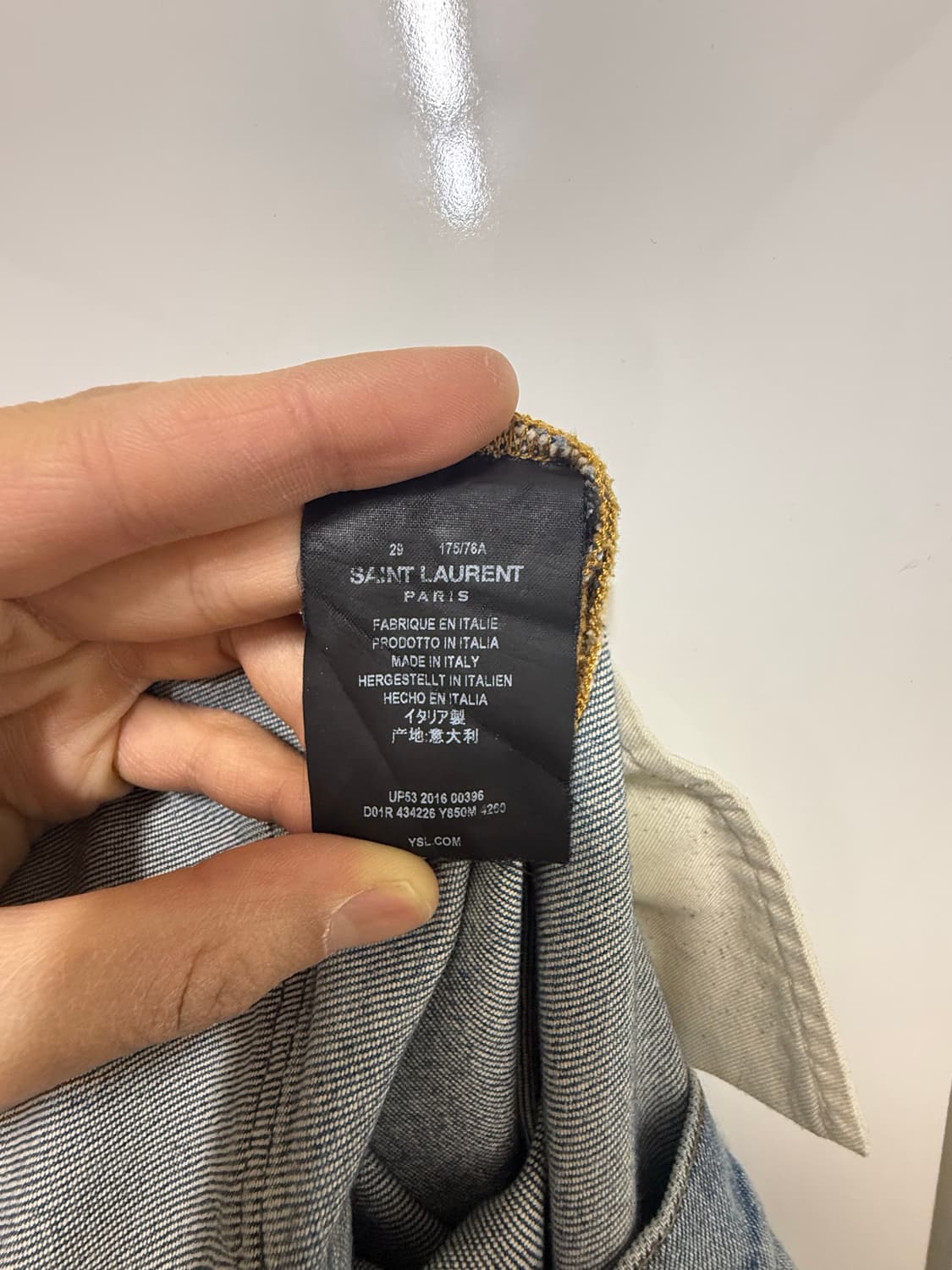 생로랑 데님 d02, 에디슬리먼, 29 상품이미지4