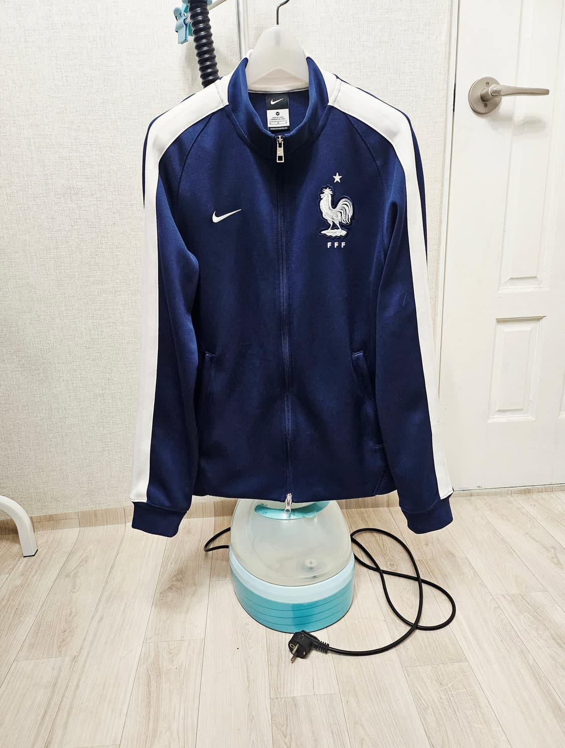 (95)M  ☆초대장급☆나이키 프랑스N98 2중지퍼 [네이비] 트랙탑져지 상품이미지1