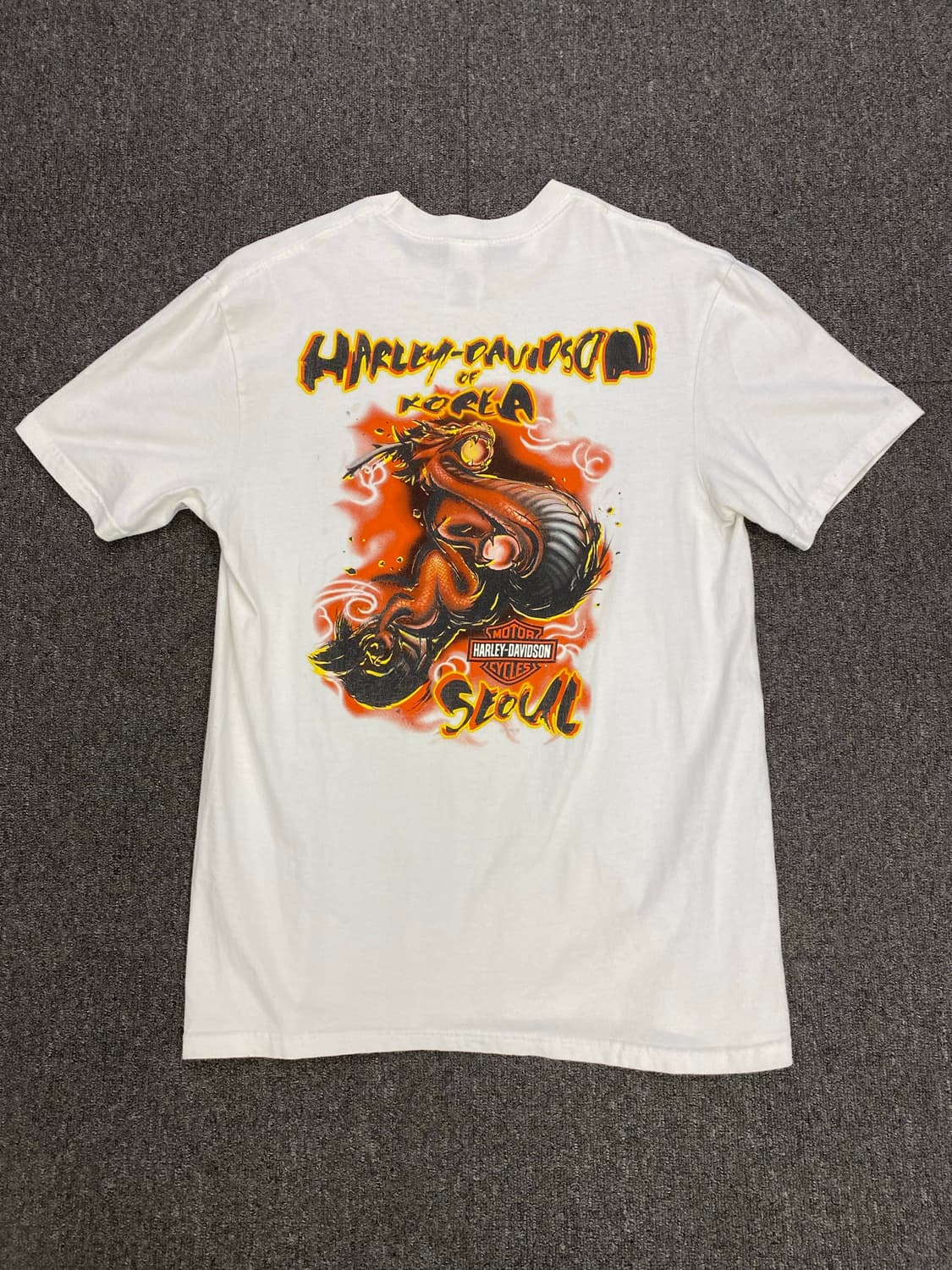 00s Harley davidson 할리데이비슨 코리아 반팔 티셔츠 상품이미지6