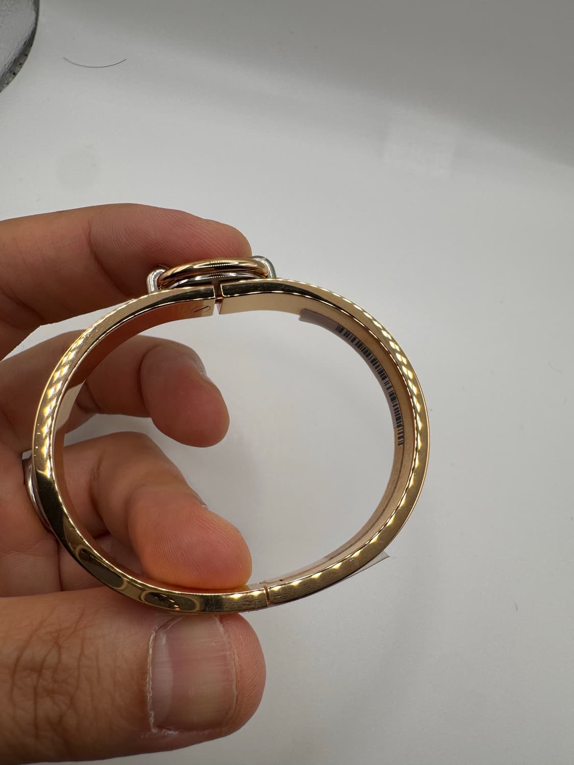 에르메스 미니 클릭 샹달 브레이슬릿 로즈 골드 팔찌  상품이미지10