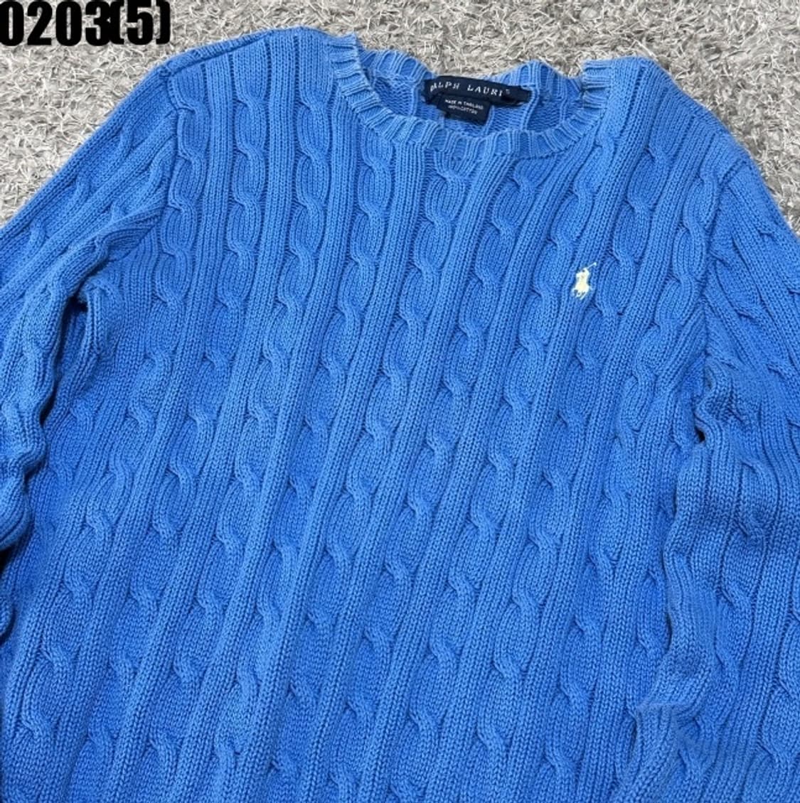 폴로 케이블 니트 상품이미지2
