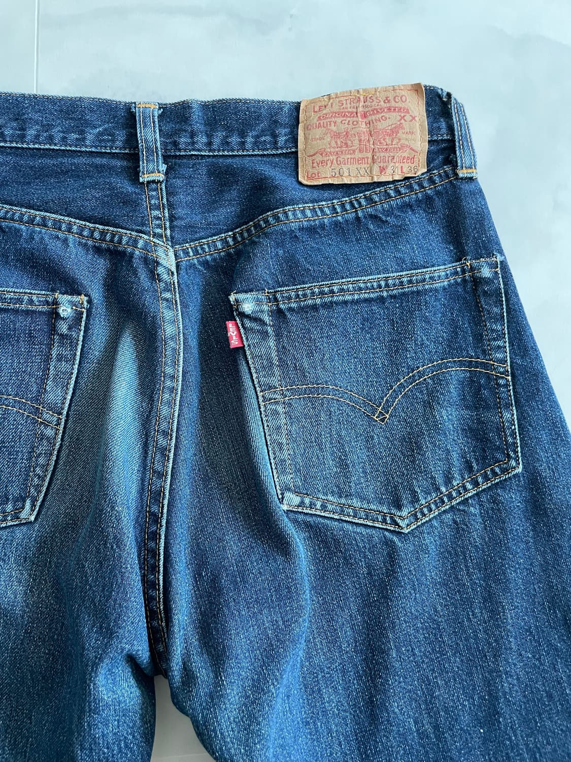 90s USA 빈티지 리바이스 LVC 501XX 셀비지 발렌시아팩토리 상품이미지5