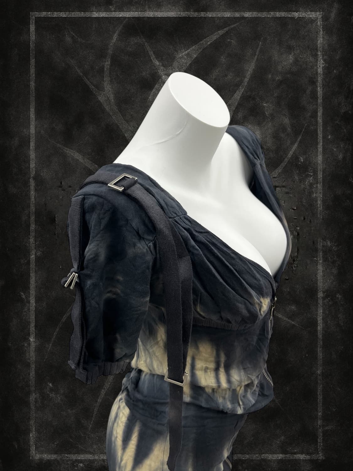 ‘SALVAGE' tie-dyed strap one-piece 상품이미지5