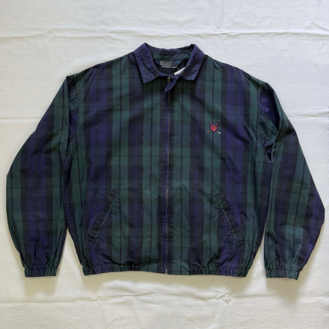 90s 폴로 랄프로렌 체크 스윙탑 자켓 상품이미지1