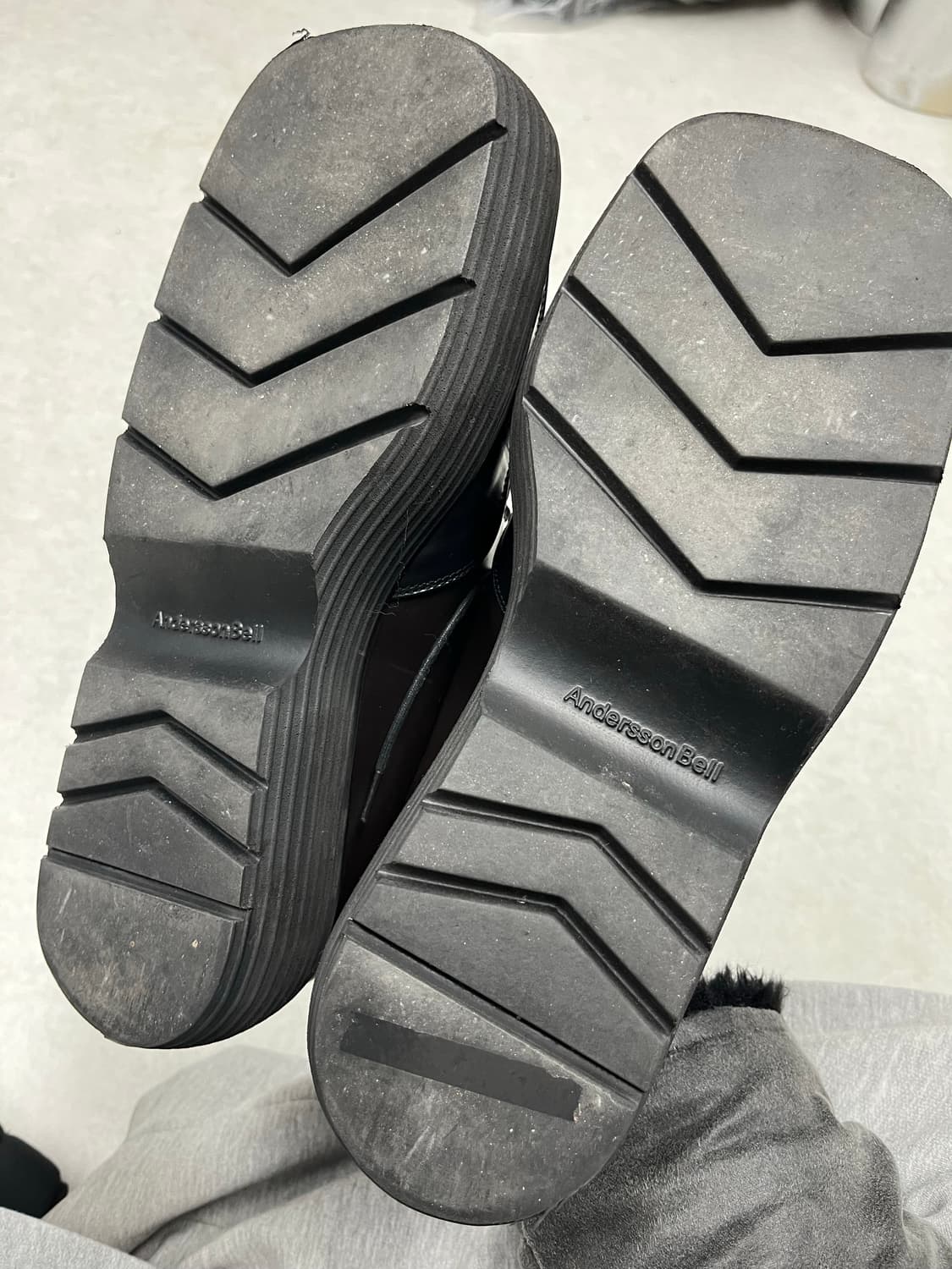 엔더슨벨 스퀘어 마틴 더비 슈즈  상품이미지2