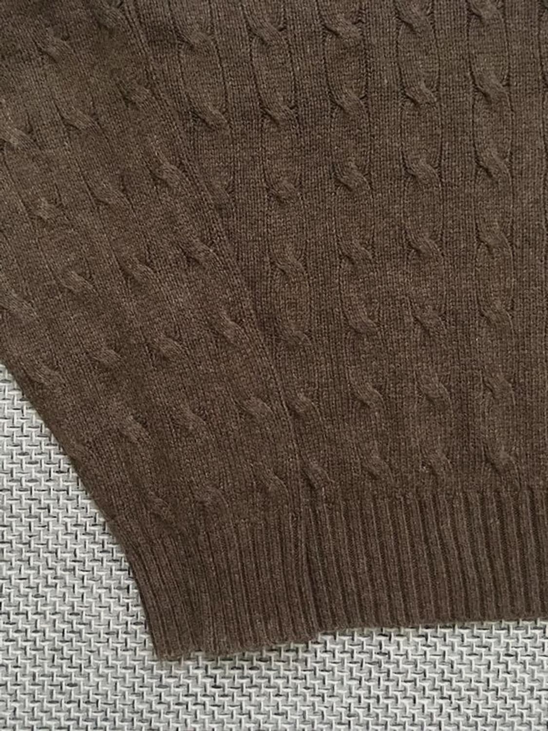 90s silk 100% cable knitwears 상품이미지3