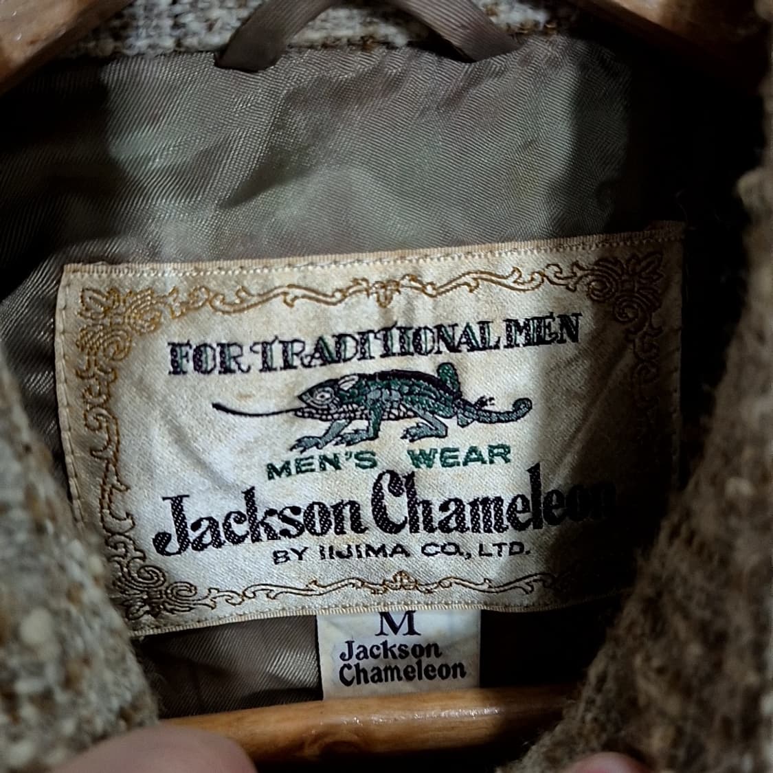 잭슨카멜레온 트위드 웨스턴 셔츠 자켓 상품이미지4