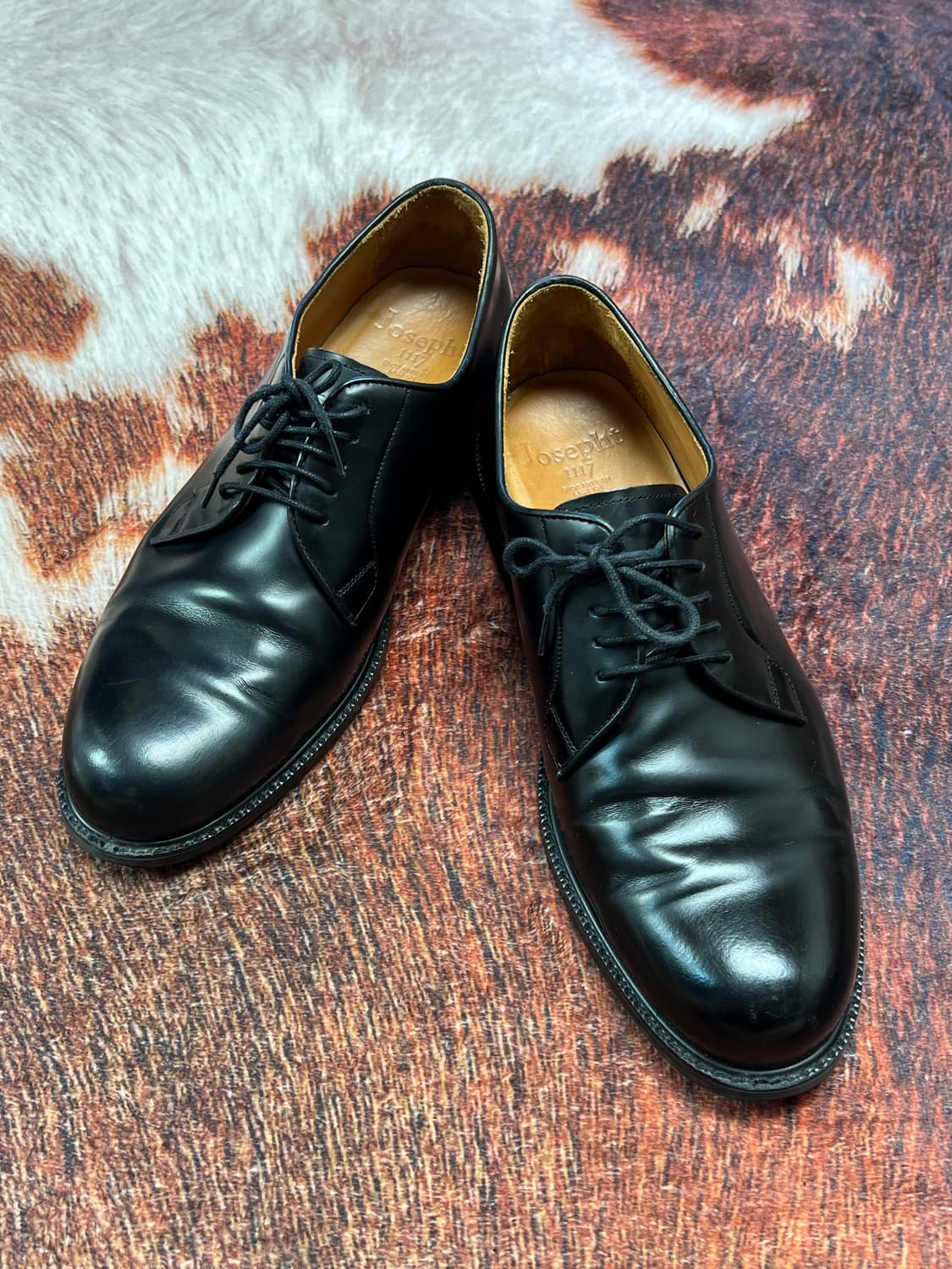 [270] 조셉트 더비슈즈 블랙 상품이미지1