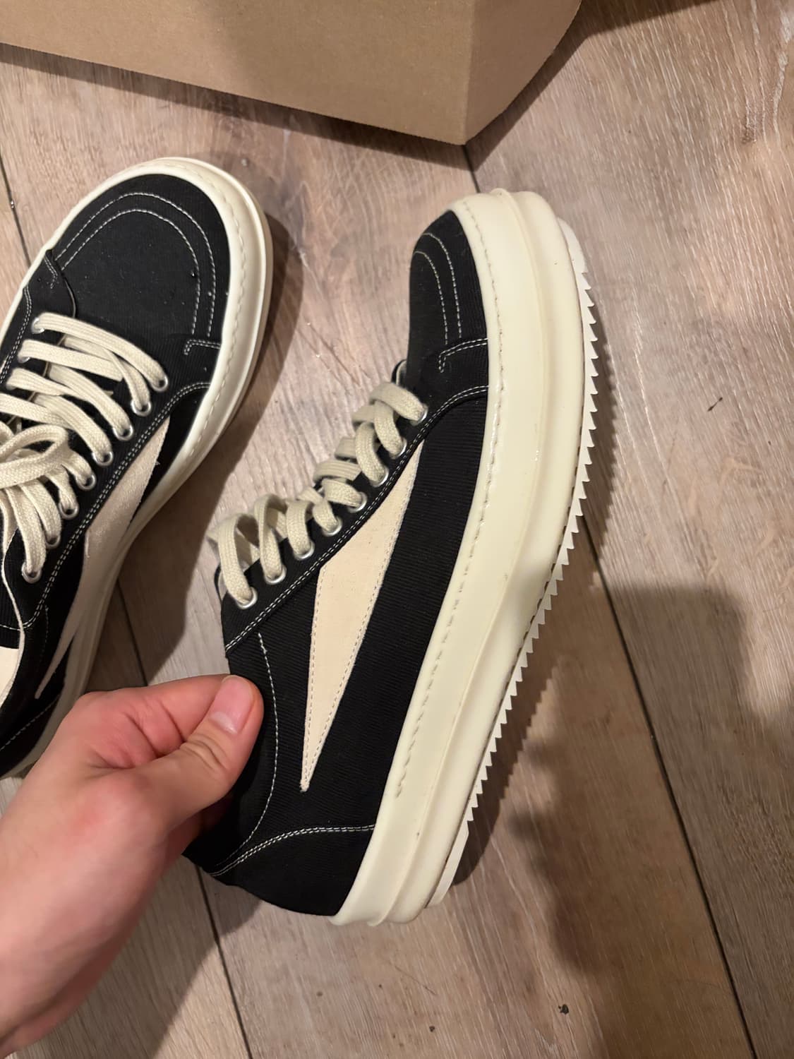 릭오웬스 다크쉐도우 빈티지 스니커즈 44.5 상품이미지5