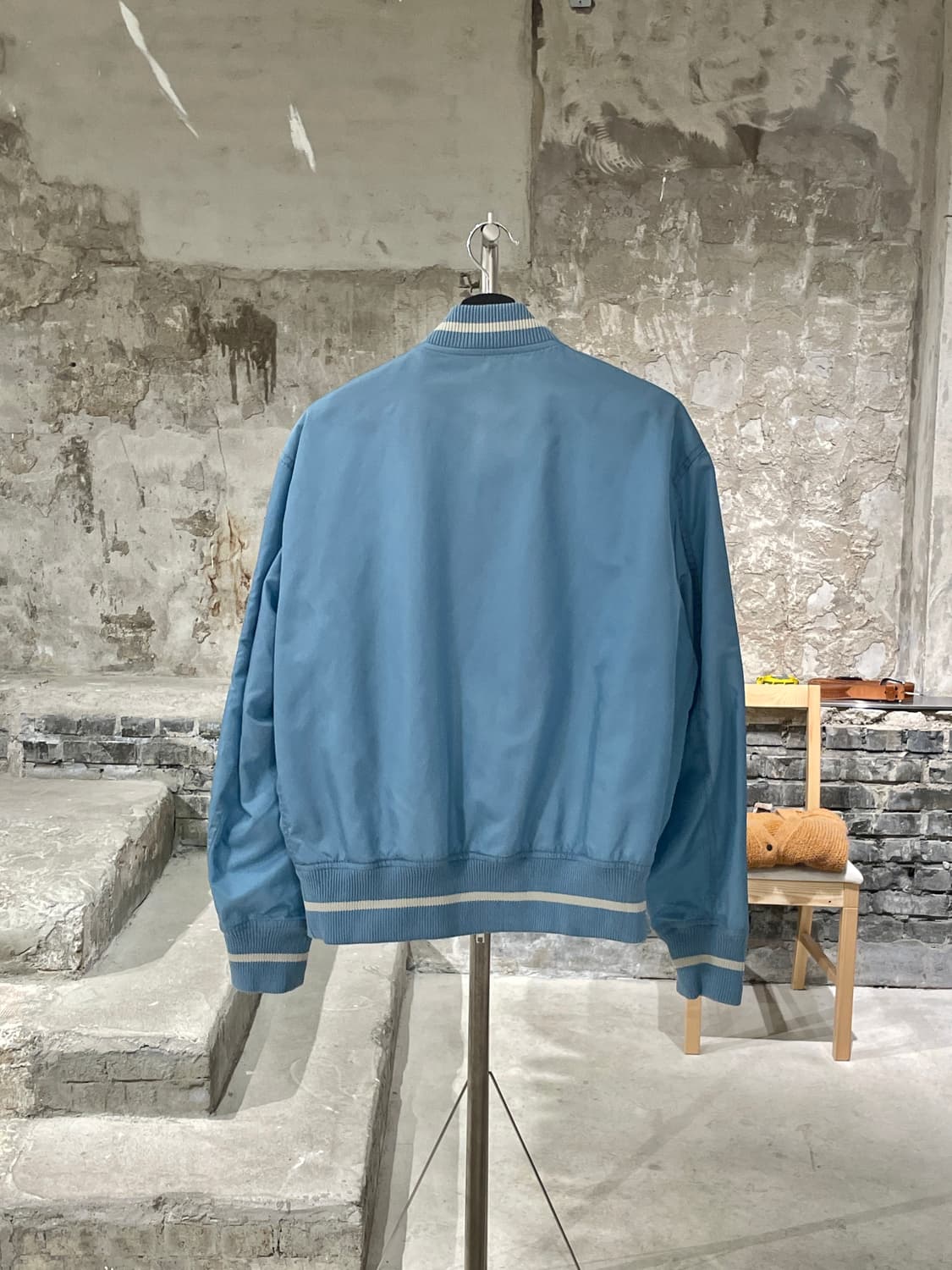 아이스버그 스카이 블루 유틸리티 봄버 자켓 상품이미지6