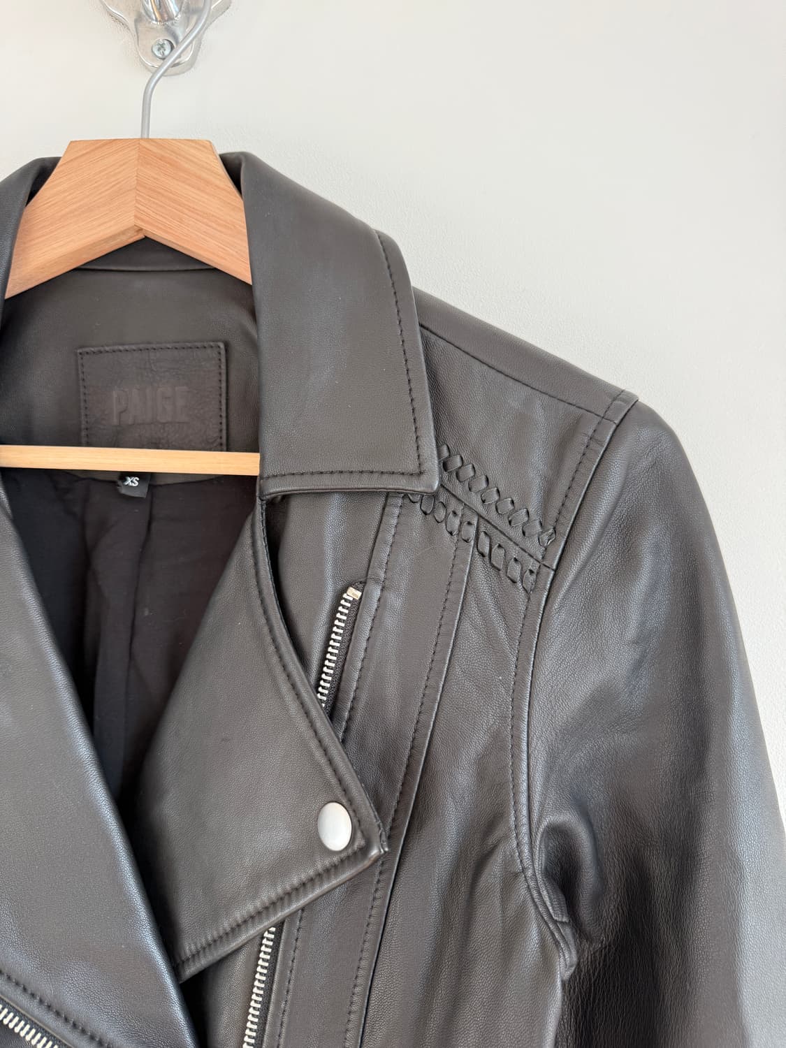 PAIGE 리얼 레더 라이더자켓(TALON ZIP) 상품이미지4