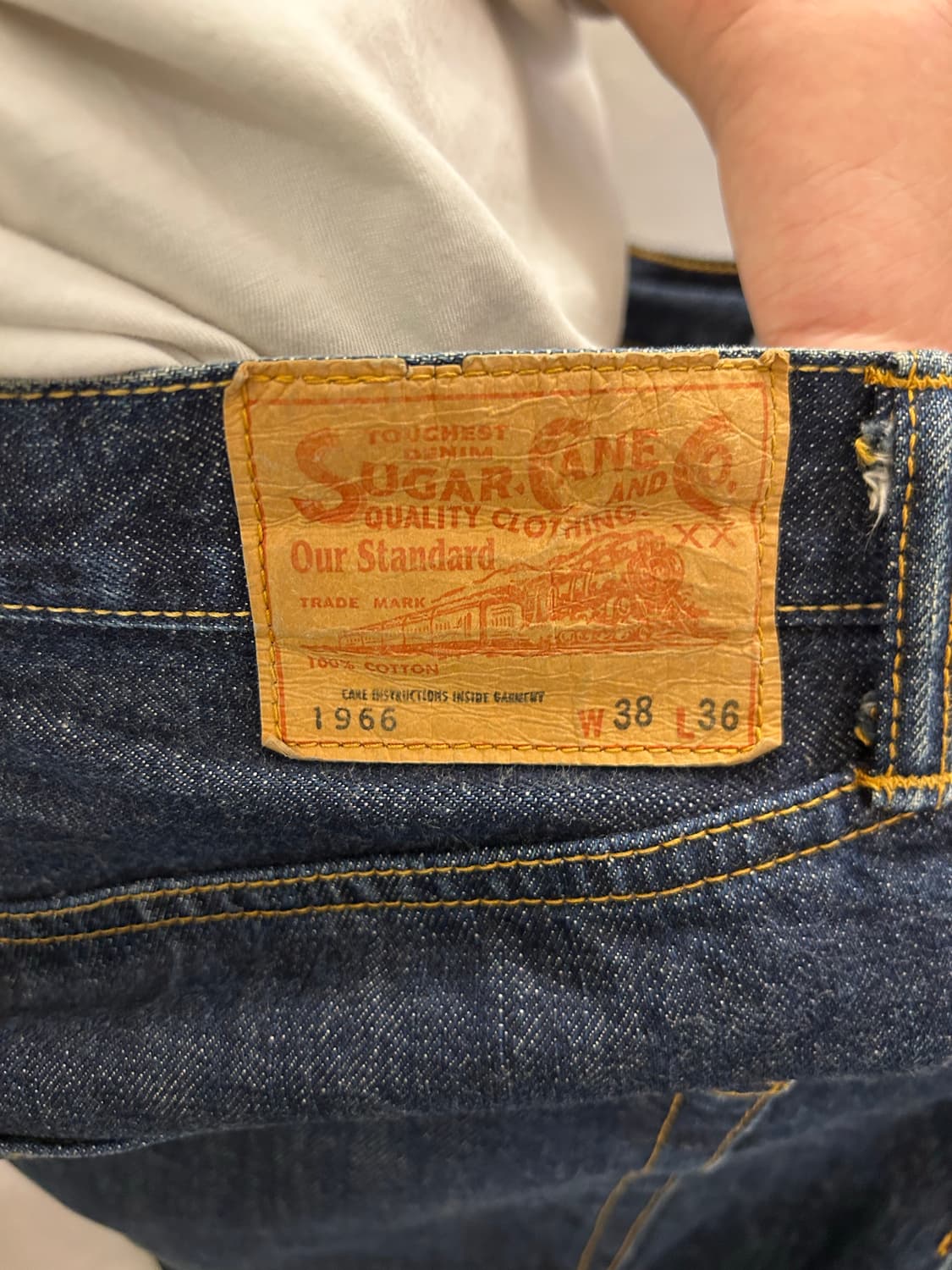 Sugar cane 1966 셀비지 데님(japan) 상품이미지3