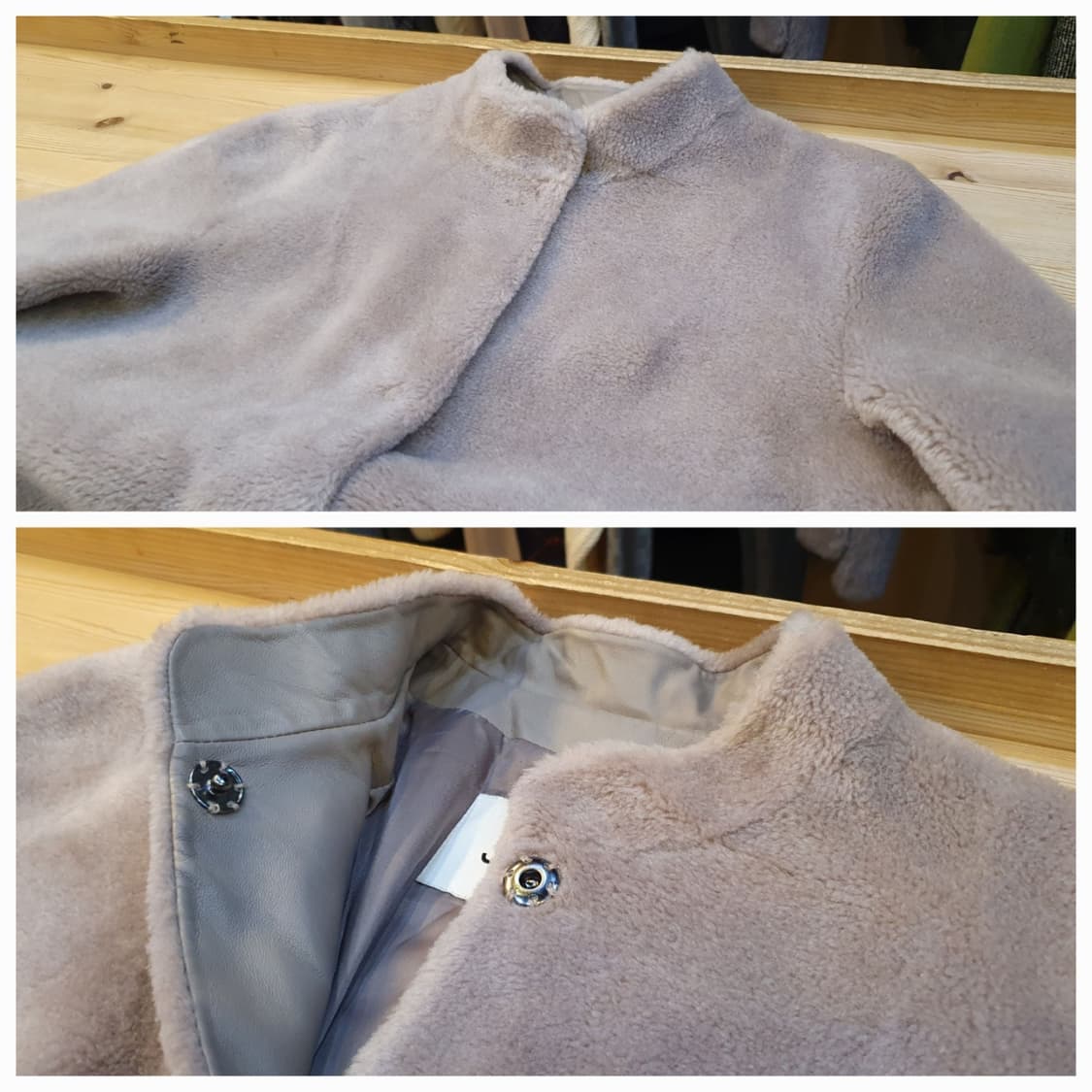 55. J by 천연양모 밍크 자켓 상품이미지4