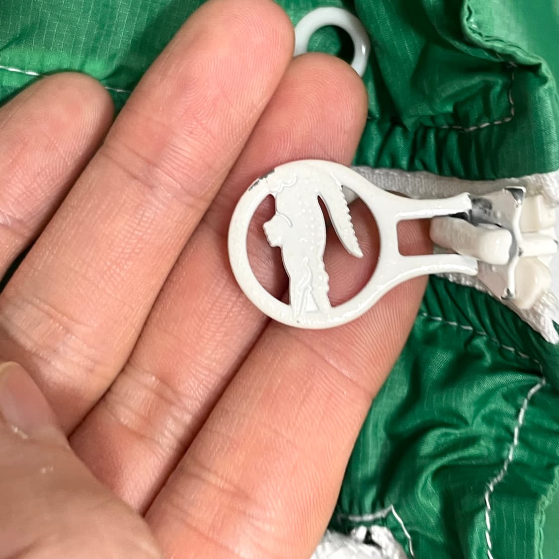 라코스테 그린 초경량 바람막이 자켓 아웃도어 점퍼 여성95 상품이미지4