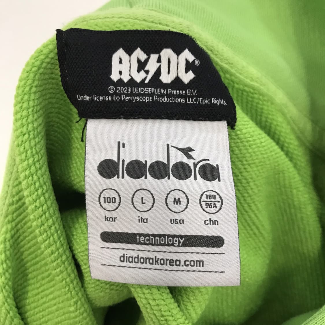 디아도라 ACDC 락밴드 프린팅 후드 [L] 상품이미지5