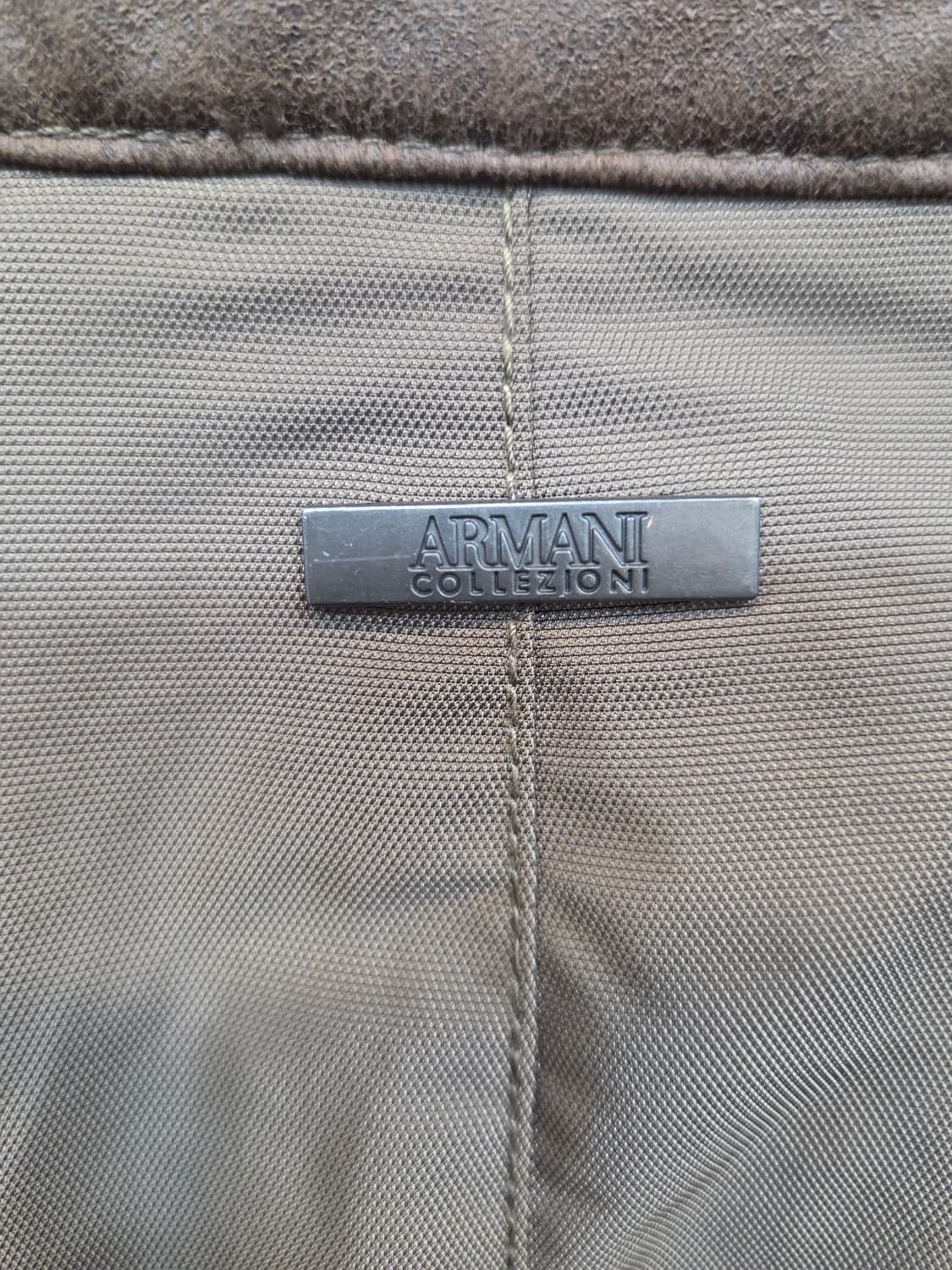 아르마니 꼴레지오니 엘보우 패치 가죽 디테일 자켓 m L 상품이미지3