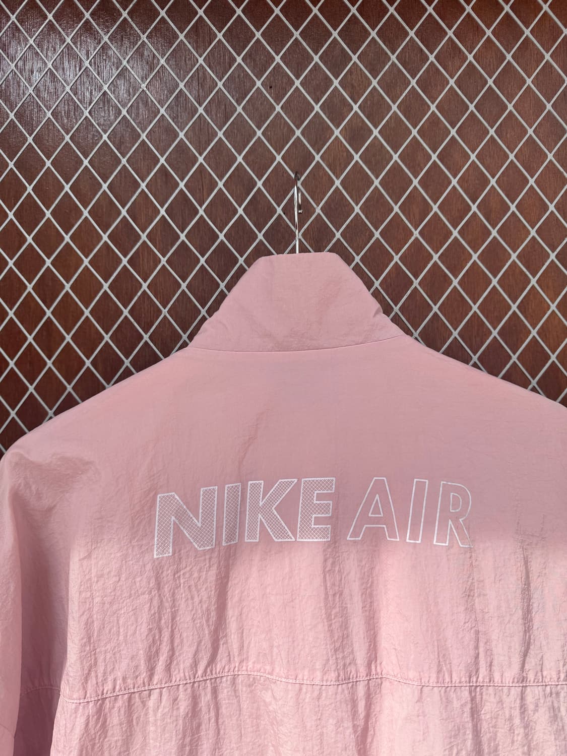 나이키 런닝 에어 우븐 연핑크 바람막이 자켓 M 상품이미지10