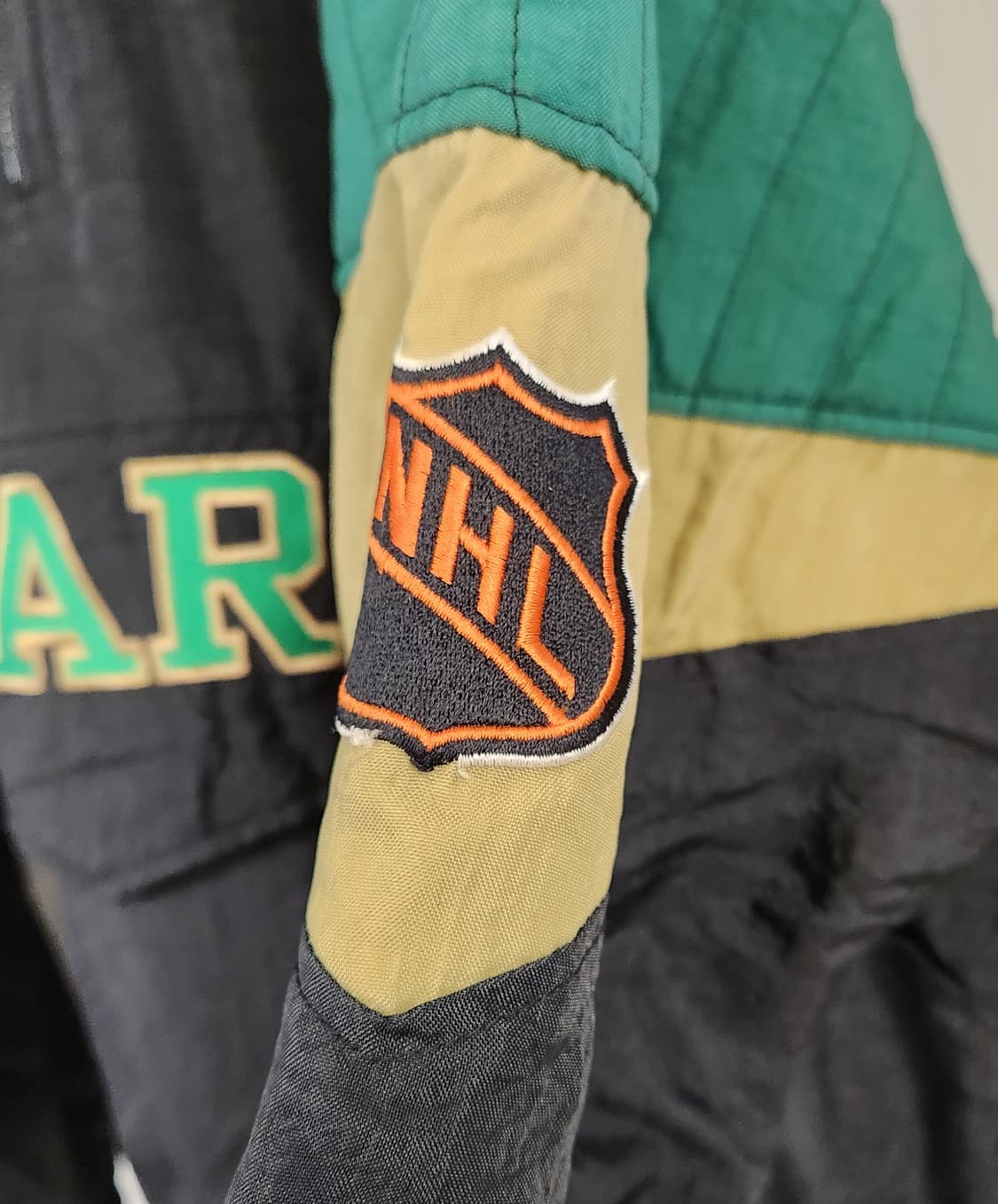 00s 스타터 NHL 댈러스 스타스 바시티 아노락 점퍼 M (95-100 상품이미지4