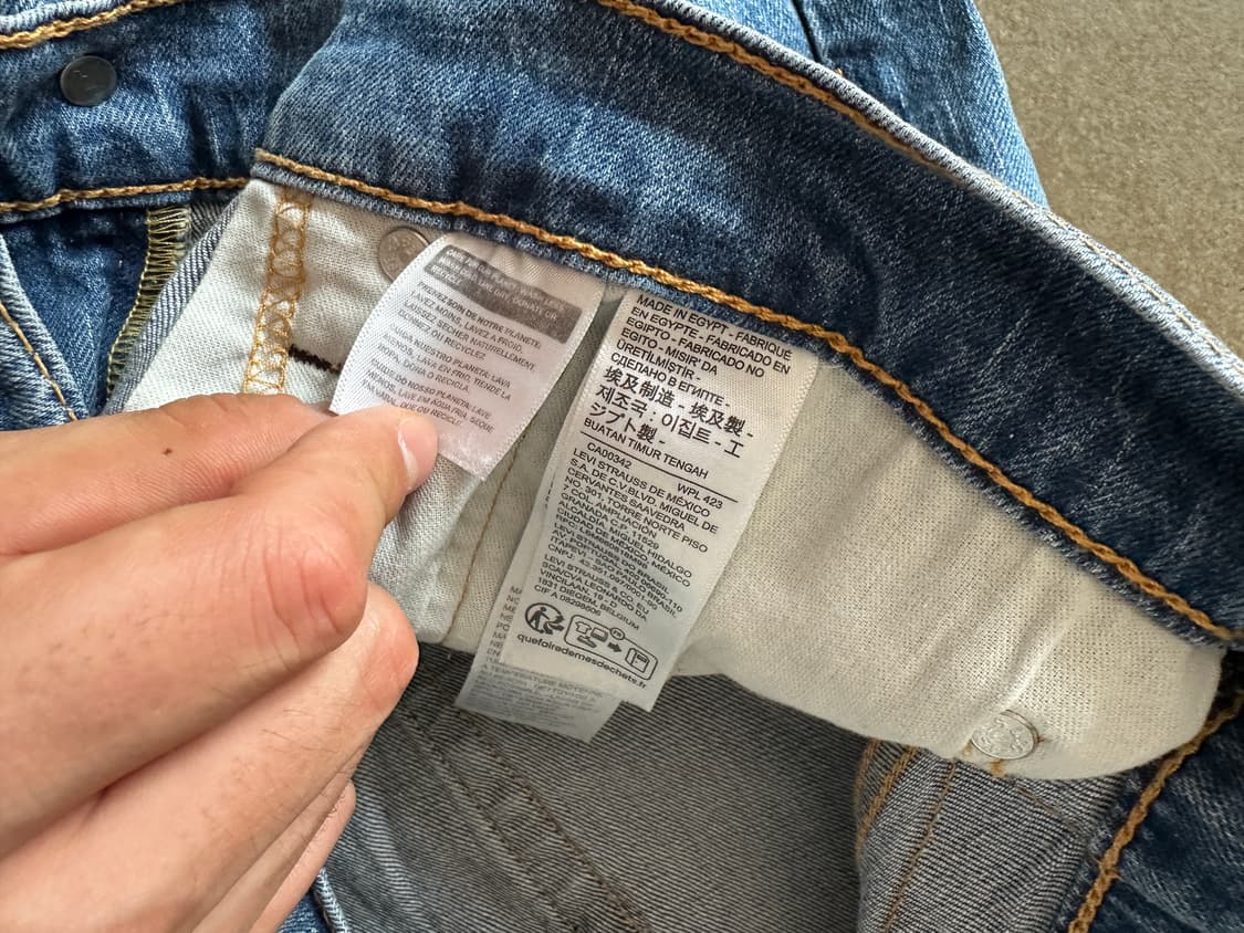 Levis 리바이스 559 릴렉스 스트레이트 데님 팬츠 상품이미지5