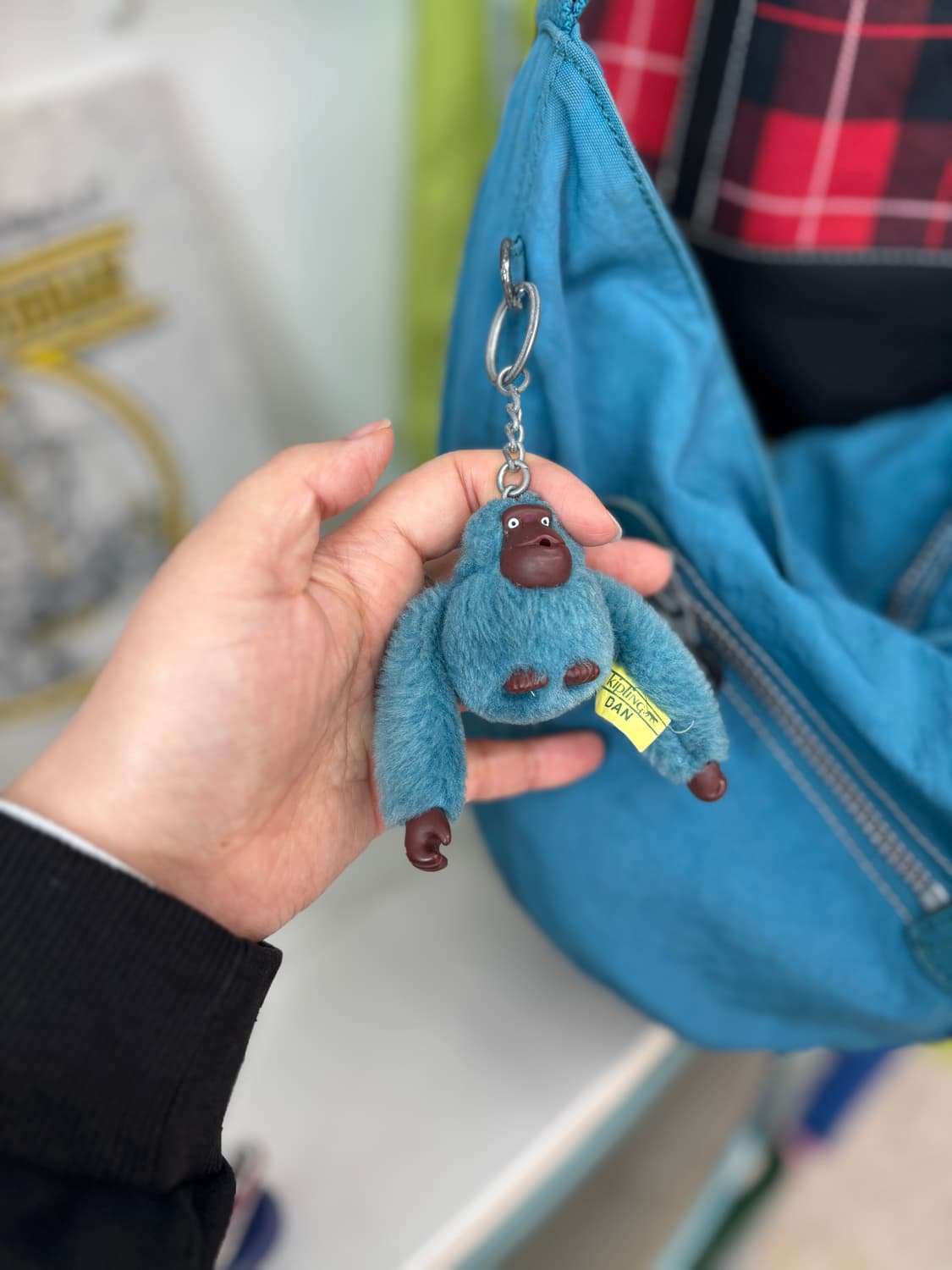 Vintage Kipling Half Circle Bag 상품이미지4