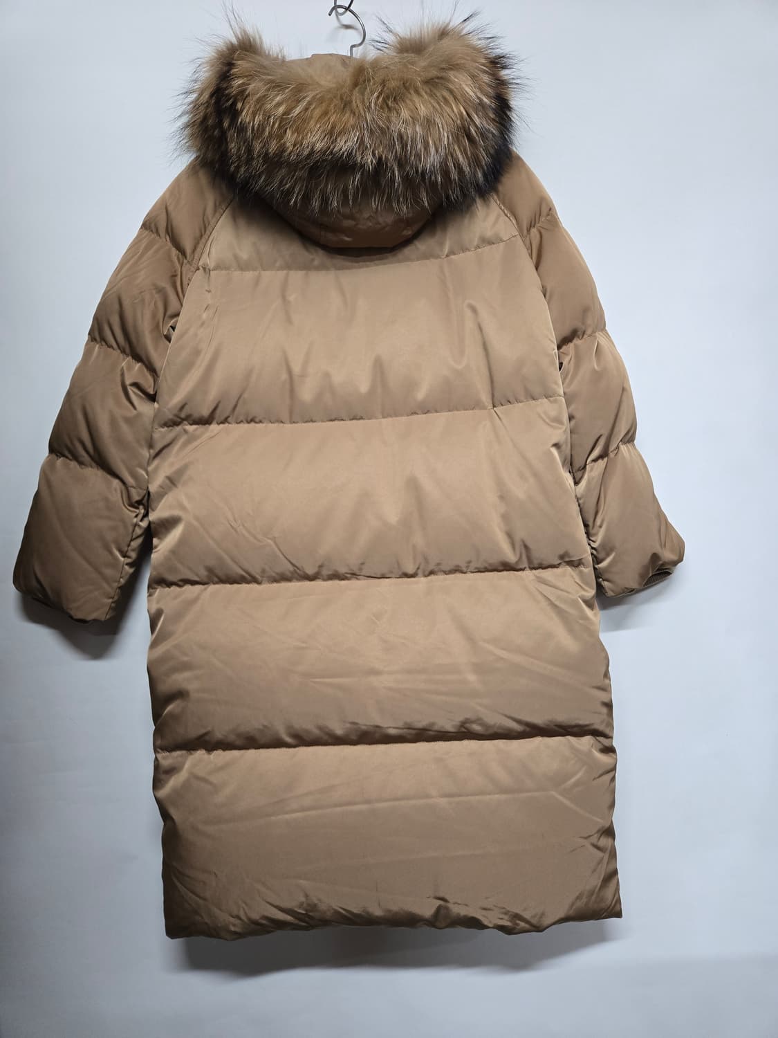 스테파넬 구스 라쿤퍼 롱패딩 S  상품이미지2