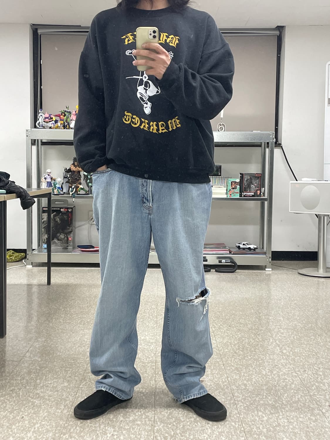 Made USA 90s GAP 올드 갭 데님 레귤러 핏 팬츠 상품이미지5