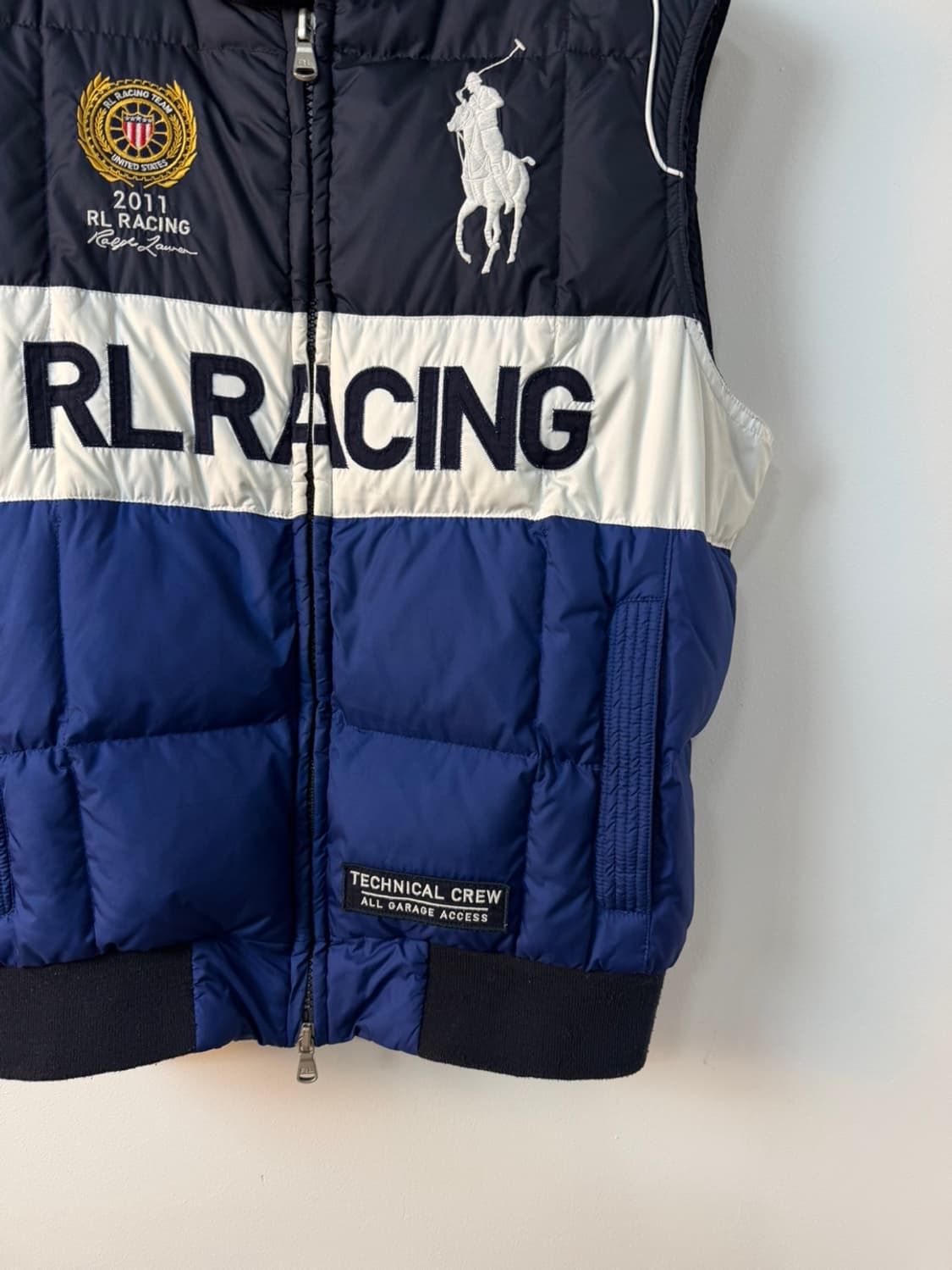 폴로 랄프로렌 레이싱 P1 패딩 조끼  상품이미지3