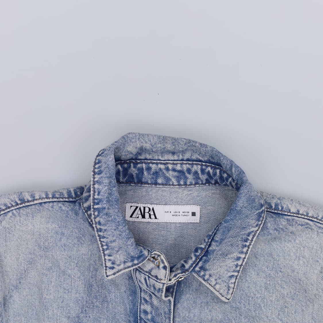 S 자라 여성 데님셔츠 자켓 0220H1 상품이미지4