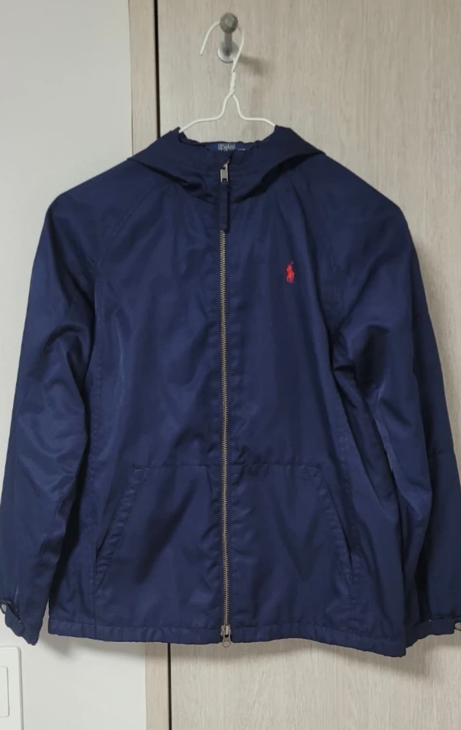 폴로 랄프로렌 네이비 후드 점퍼 S 상품이미지1