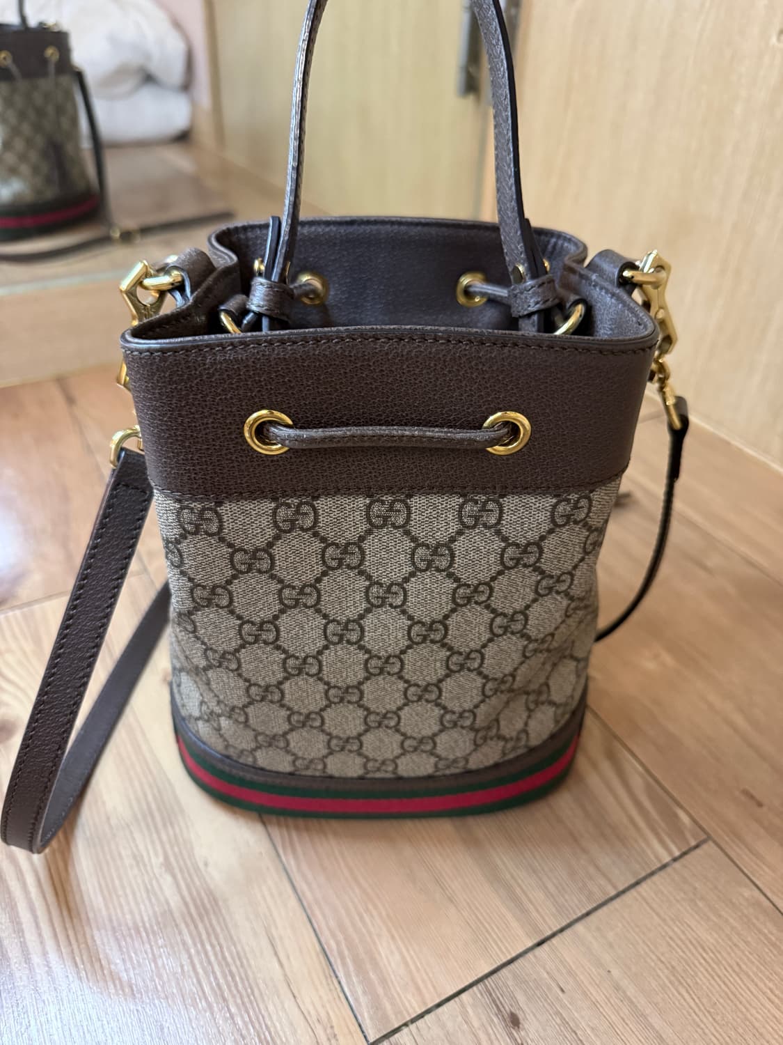 구찌 오피디아 GG 버킷백 스몰 상품이미지2